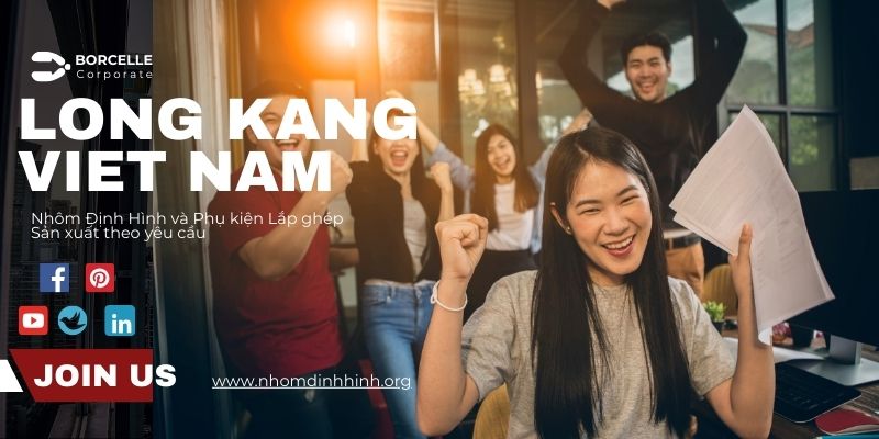 Long Kang Việt Nam sở hữu đội ngũ nhân viên có tác phong chuyên nghiệp