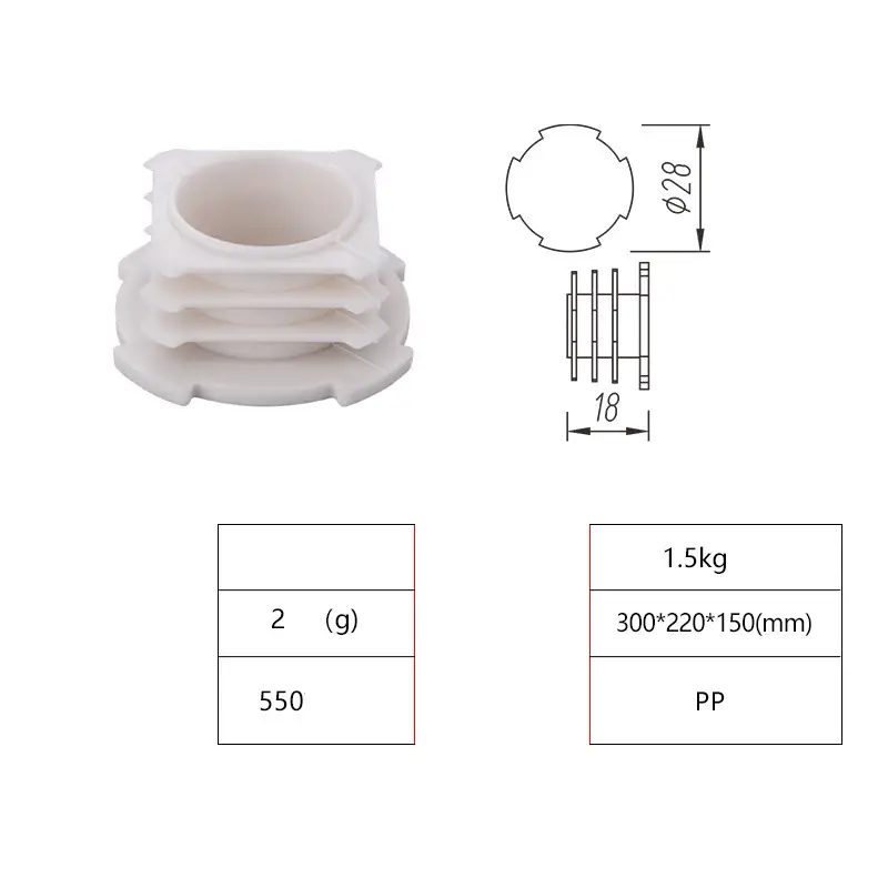 Bị đầu nhôm ống d28 tròn