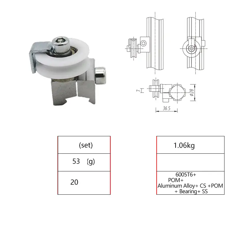 Kích thước khớp nhôm ống d28 LK-C72-28